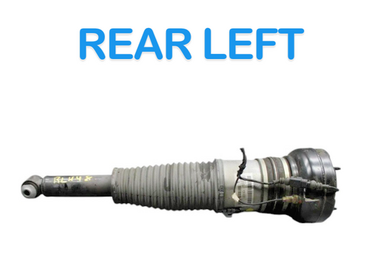 11-18 Audi A8 Quattro Rear Left Side Air Shock Strut Absorber 4H0616001N OEM
