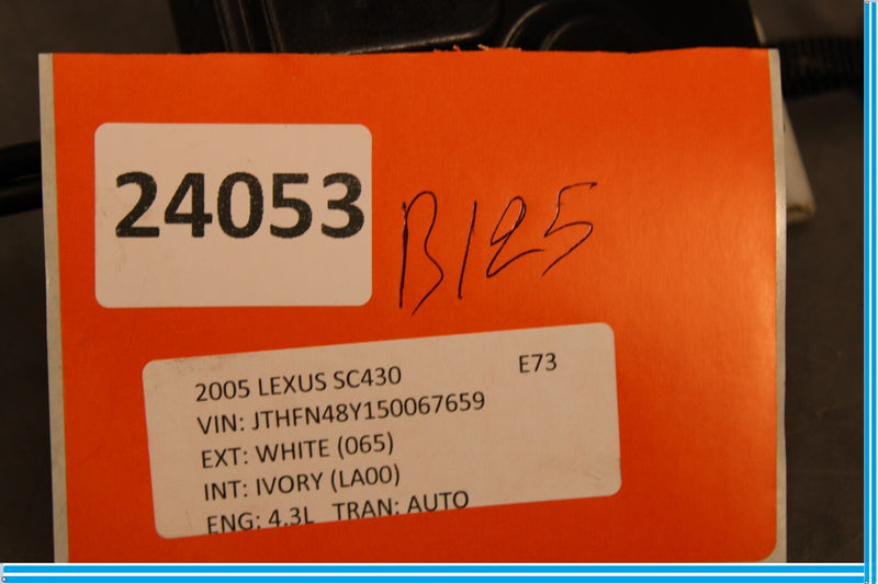 Load image into Gallery viewer, 02-10 Lexus SC430 Rear Trunk Gas Fuel Lid Door Open Cable Lock Actuator Oem
