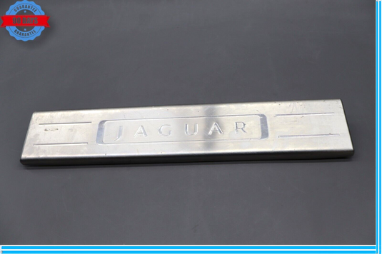10-15 Jaguar XJ XJL X351 Front Left Driver Side Door Sill Scuff Plate Trim Oem