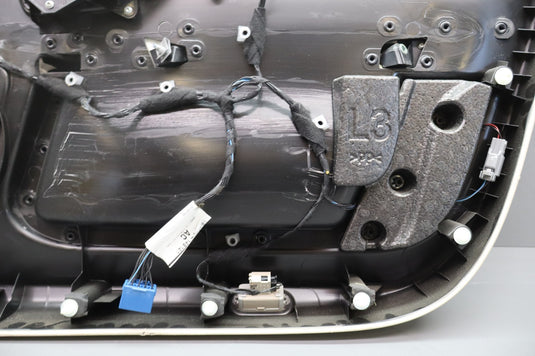 10-19 Jaguar XJ XJL Front Left Driver Side Interior Door Panel AW93-F23713-C Oem