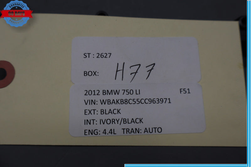 Load image into Gallery viewer, 09-15 BMW 740i 750i 750Li F02 Dashboard Headlight Switch Panel Trim Oem
