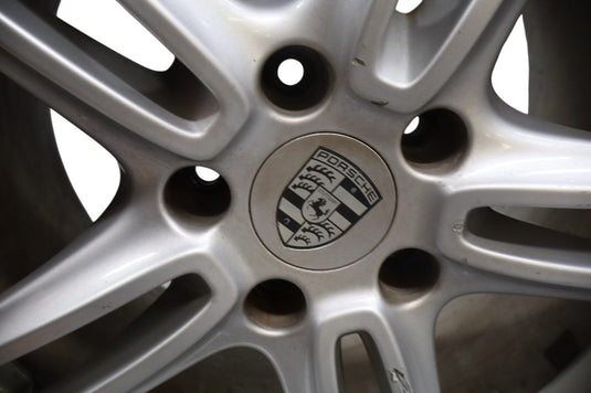 10-16 Porsche Panamera 970 10 X 19 19" Rear Wheel Rim Silver 97036216000 Oem