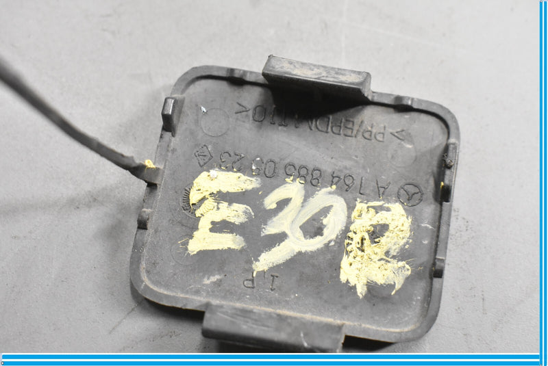 Load image into Gallery viewer, 07-12 Mercedes GL450 Rear Bumper Tow Hook Hitch Cover Lid Black 1648850523 Oem
