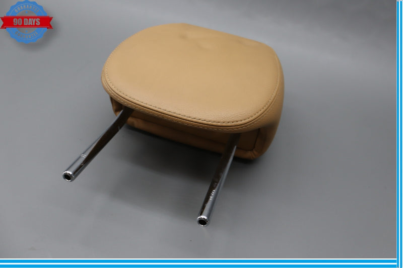 Load image into Gallery viewer, 03-10 Porsche Cayenne Front Right Side Seat Headrest Head Rest Tan Oem
