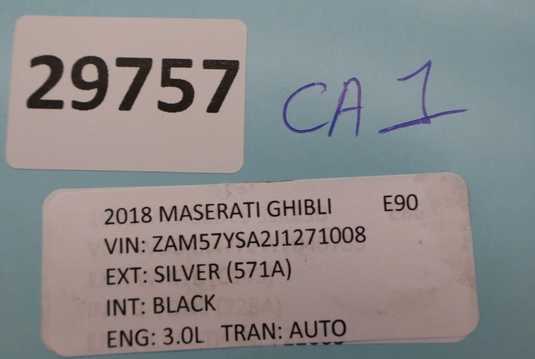 14-20 Maserati Ghibli Rear Right Side Suspension Control Arm 067000627300 OEM