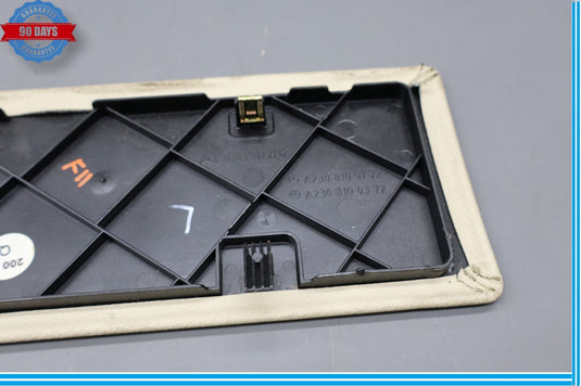 03-06 Mercedes R230 SL500 SL55 Rear Left Side Storage Compartment Lid Cover Oem