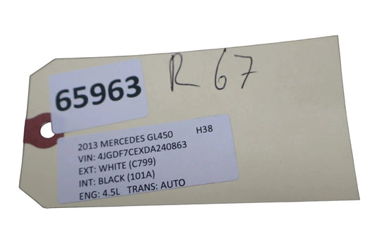 13-16 Mercedes X166 GL450 ML400 Rear Right Quarter Window Regulator Motor Oem