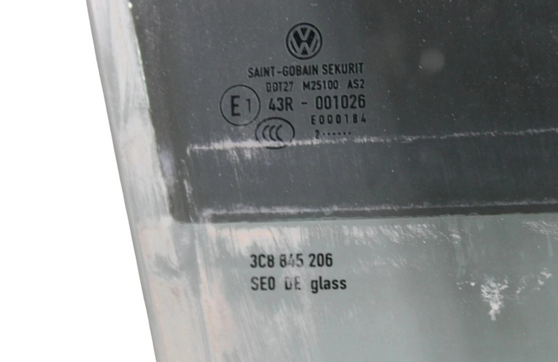 Load image into Gallery viewer, 09-17 Volkswagen CC Rear Right Passenger Side Door Window Glass 3C8845206 Oem
