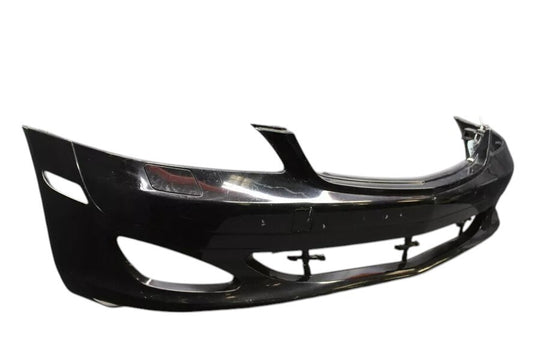 07-09 Mercedes W221 S450 S550 Base Front Bumper Cover Assembly Black Oem