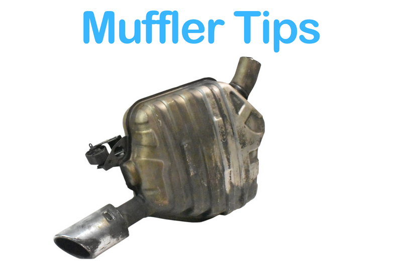 Load image into Gallery viewer, 12-17 Audi A6 C7 V6 Rear Left Driver Side Exhaust Muffler w/ Tip 4G0253611 OEM
