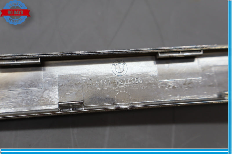 Load image into Gallery viewer, 09-15 BMW 740i 750Li xDrive Trunk Chrome Lid Pull Handle Plate Light Molding Oem
