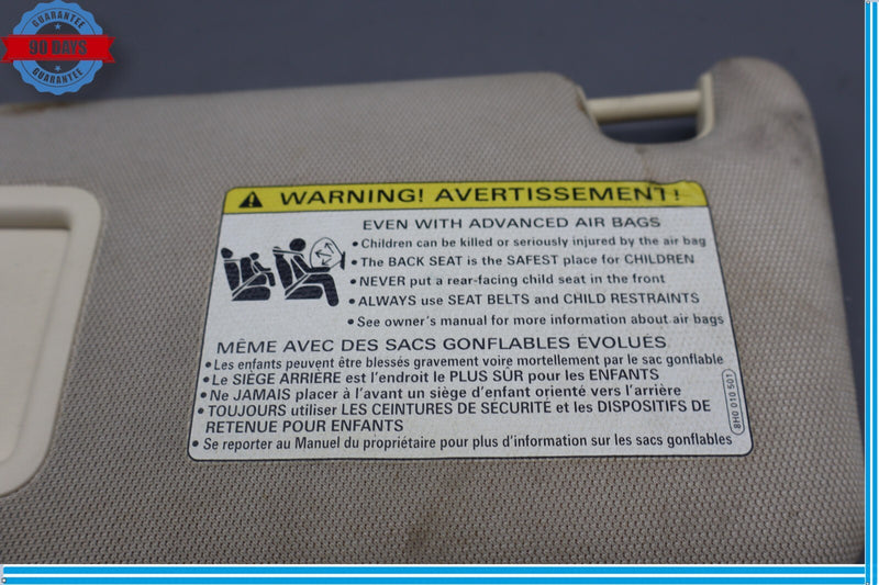 Load image into Gallery viewer, 12-16 Audi A6 A6 Quattro A7 Quattro Left Driver Front Sunvisor Sun Visor Oem
