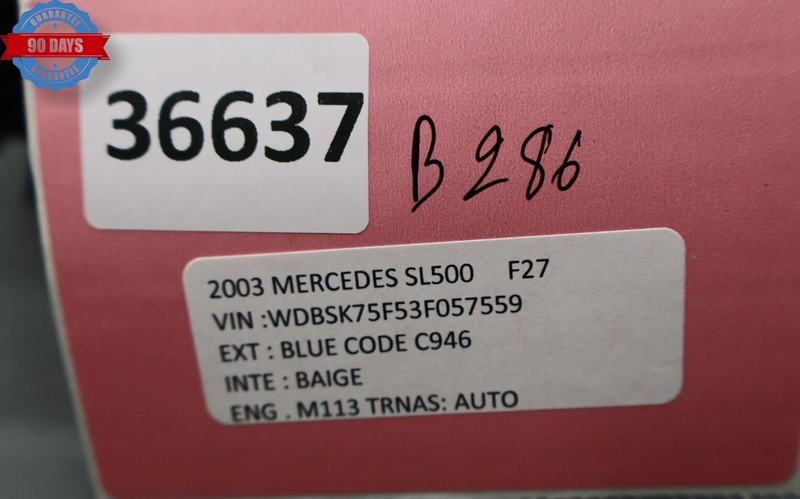 Load image into Gallery viewer, 03-04 Mercedes R230 SL500 SL55 AMG SL600 Amplifier Amp Bose Audio Sound Oem
