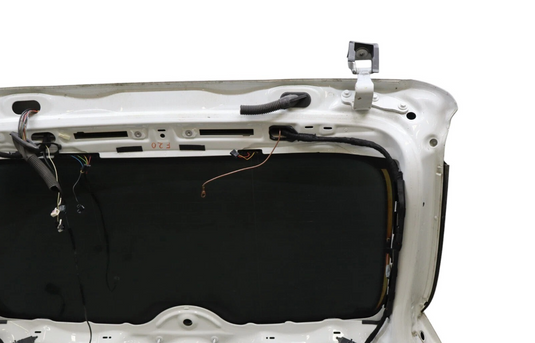 11-14 Porsche Cayenne 958 Rear Trunk Lid Liftgate Tailgate Hatch Shell White OEM