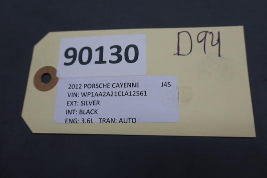 11-18 Porsche Cayenne 958 A/C AC Heater Water Control Valve 7PP819810A Oem