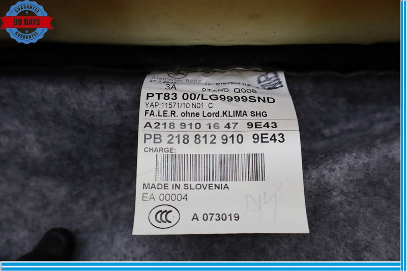 Load image into Gallery viewer, 12-14 Mercedes W218 CLS550 Front Right Side Top Upper Seat Cushion Black Oem
