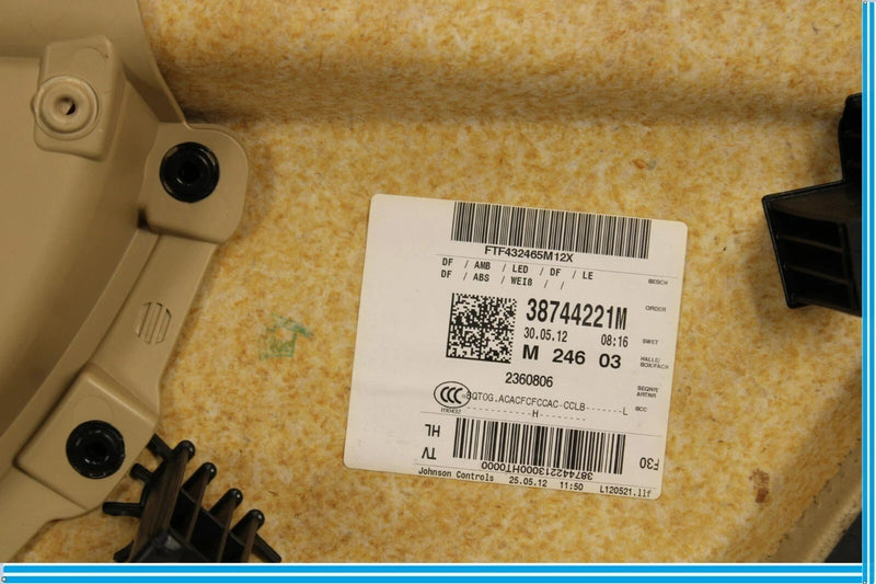 Load image into Gallery viewer, 12-18 BMW 320i 328i F30 Rear Left Driver Side Interior Door Panel Beige OEM
