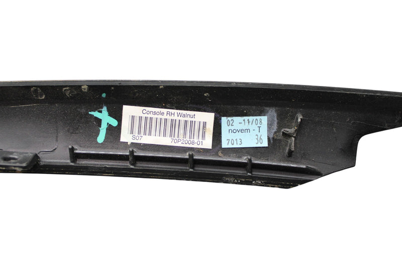 Load image into Gallery viewer, 07-14 BMW X5 X6 E70 Front Left Driver Side Center Console Wood Strip Panel Oem
