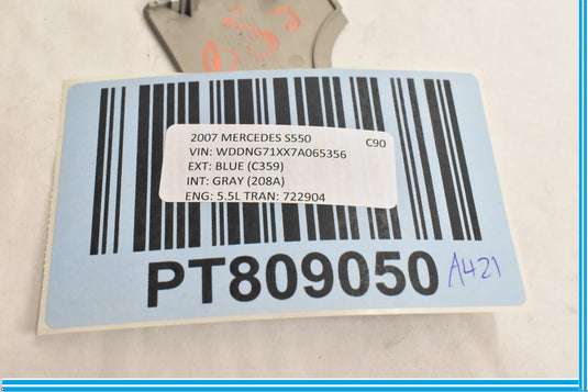 07-14 Mercedes W216 CL600 S63 AMG Overhead Dome Light Cover Trim 2218110071 OEM
