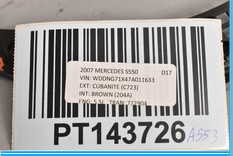 Load image into Gallery viewer, 07-14 Mercedes S550 S600 CL550 W221 Dash Instrument Cluster Vent Trim Bezel Oem
