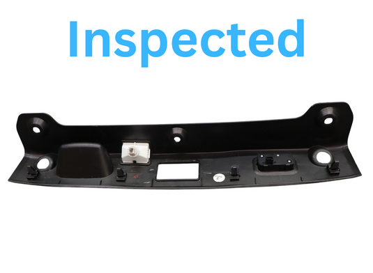 12-18 Mercedes W218 CLS550 CLS400 Trunk Lid Trim Panel Cover Molding Black Oem