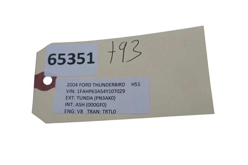 Load image into Gallery viewer, 02-05 Ford Thunderbird Left Driver Side Kick Panel Trim Cover 1W637602349 OEM
