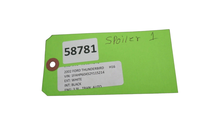 Load image into Gallery viewer, 02-05 Ford Thunderbird Rear 3RD Third Brake Stop Trim Panel 1W63764238 Oem
