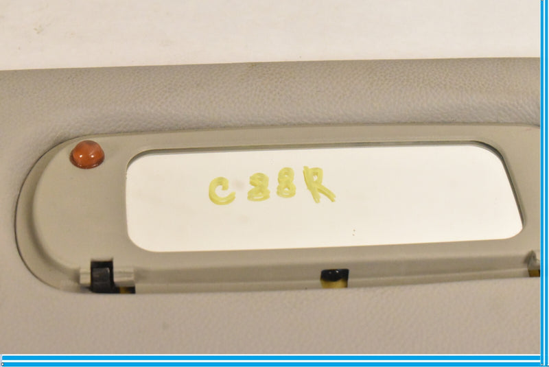 Load image into Gallery viewer, 03-06 Mercedes R230 SL500 SL55 AMG Right Passenger Side Sun Visor Shade Gray OEM
