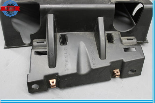 12-15 Tesla Model S Center Console Storage Compartment Tray Bin Bracket Oem