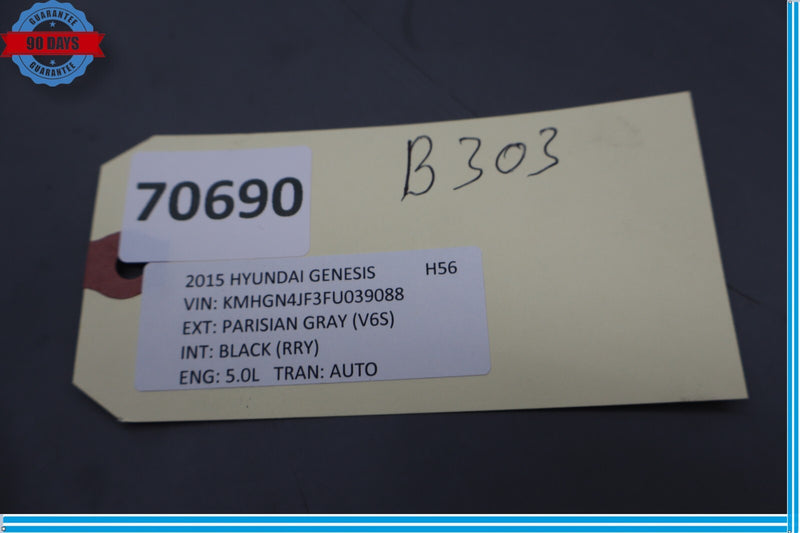 Load image into Gallery viewer, 15-19 Hyundai Genesis G80 Rear Trunk Release Key Cylinder Lock Oem
