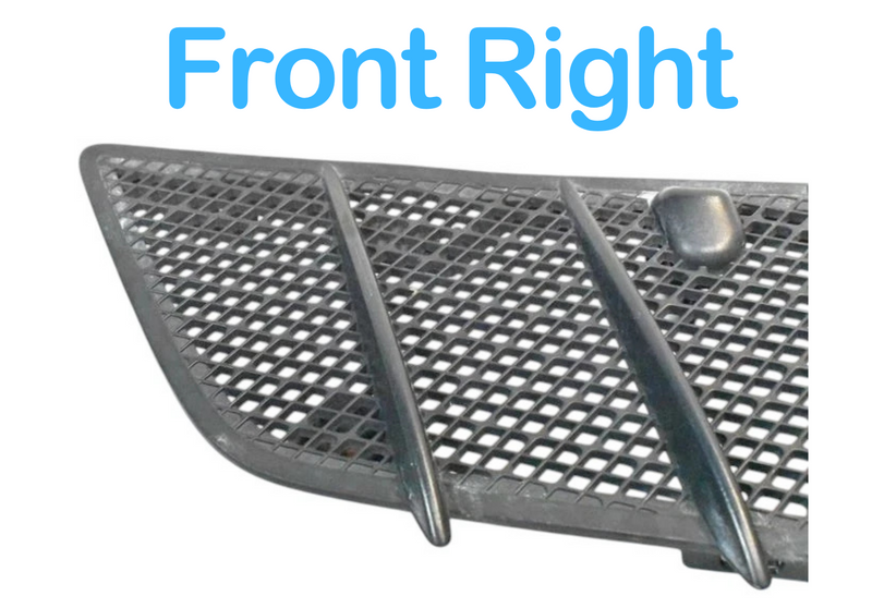 Load image into Gallery viewer, 06-12 Mercedes GL450 ML320 ML500 Front Right Side Hood Vent Grill Black Oem
