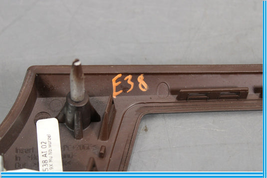 07-13 BMW 335i 328i Front Left Driver Side Dashboard Molding Wood Walnut Oem