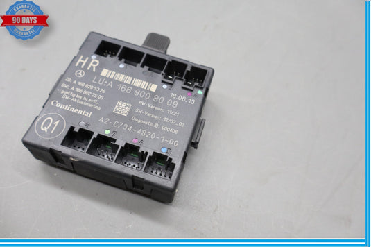 12-19 Mercedes GL550 GL450 X166 Rear Right Side Door Control Module Oem
