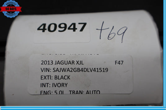 10-18 Jaguar X351 XJ XJL Right Passenger Side Lower B Pillar Trim Cover Oem