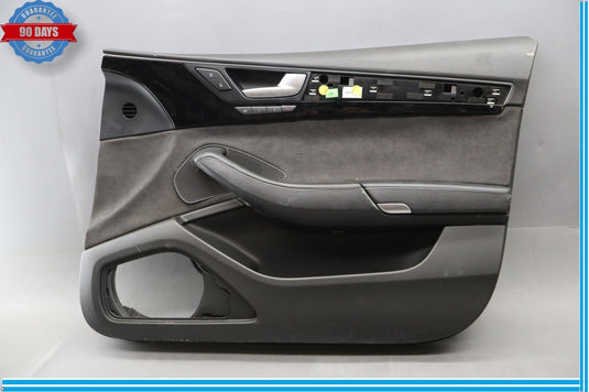 11-18 Audi A8 Quattro Front Right Passenger Side Interior Door Panel Trim Oem