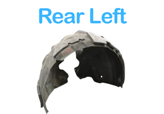 12-15 Audi A7 Quattro Rear Left Driver Side Fender Liner Splash Shield Oem