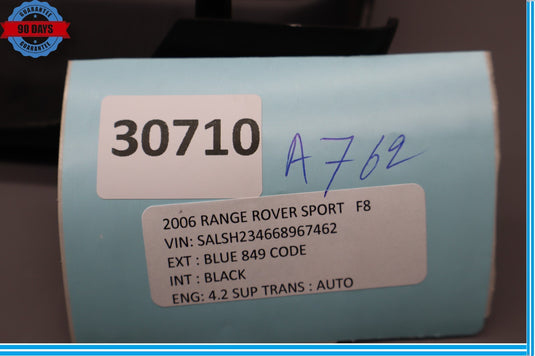 06-13 Land Range Rover Sport Sport Steering Column Cover Interior Trim Black Oem