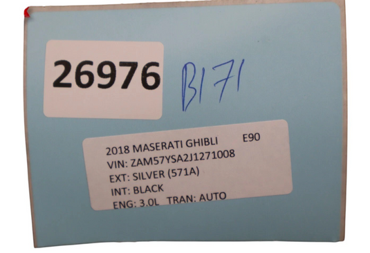 14-18 Maserati Ghibli Front Left Driver Side Power Window Switch 670019819 Oem