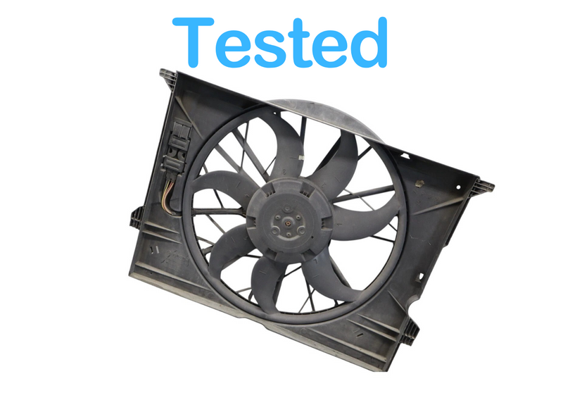 Load image into Gallery viewer, 03-11 Mercedes W211 E320 E500 Engine Motor Cooling Radiator Fan Assembly OEM
