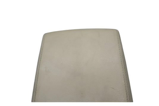 12-18 Audi A7 Center Console Armrest Arm Rest Pad Cover Leather Beige OEM