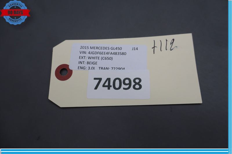 Load image into Gallery viewer, 13-19 Mercedes X166 GL450 Right Side B Pillar Lower Cover Trim Panel Oem
