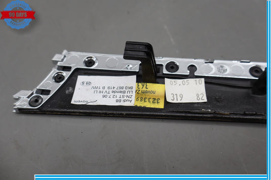 09-16 Audi A4 Rear Left Driver Side Door Panel Trim Molding Oem