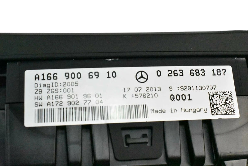 Load image into Gallery viewer, 2014 Mercedes ML350 GL450 Instrument Speedometer Gauge Cluster A1669006910 Oem
