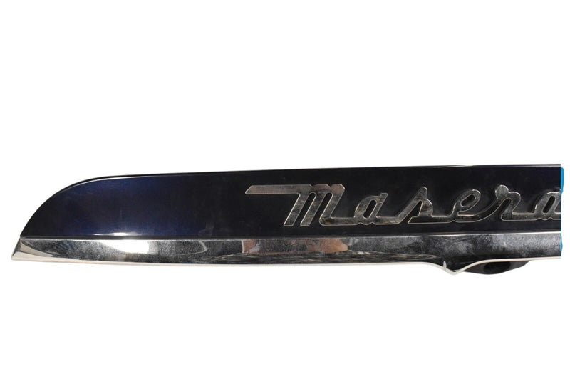 Load image into Gallery viewer, 14-17 Maserati Ghibli Rear Trunk License Plate Light Cover Trim 670010759 OEM
