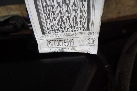 14-18 Maserati Quattroporte Rear Left Driver Side Interior Door Panel Oem