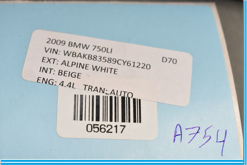 Load image into Gallery viewer, 09-15 BMW 750LI F01 F02 Front Right Passenger Door Trim Panel Cover Molding Oem
