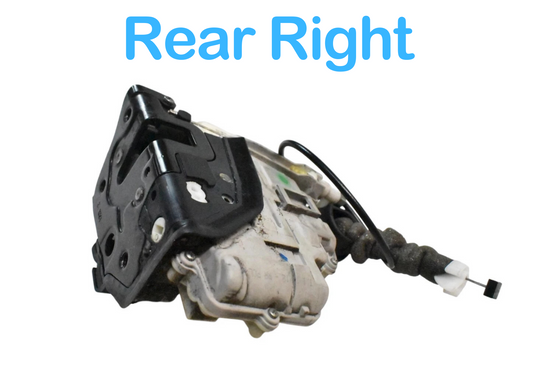 12-18 Audi A7 Quattro S7 Rear Right Side Door Lock Latch Actuator 4G0839016A Oem