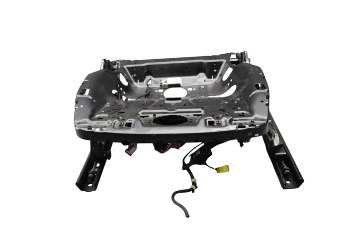 11-17 Volkswagen VW Touareg Front Left Side Lower Seat Rail Frame W/ Motor Oem