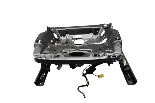 11-17 Volkswagen VW Touareg Front Left Side Lower Seat Rail Frame W/ Motor Oem