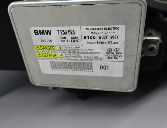 09-12 BMW 7 Series 740i 750i Front Right Side Xenon Headlight HID 7182154 Oem